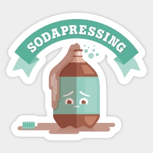 Sodapressing Sticker